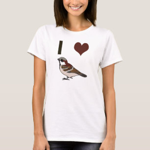 I heart sparrows T-Shirt