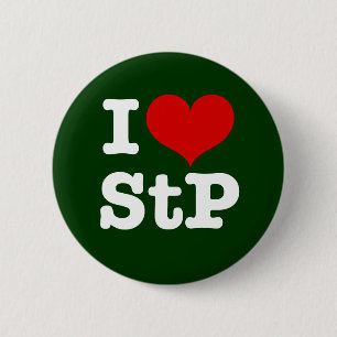 I Heart St. Paul / St. Peter 6 Cm Round Badge