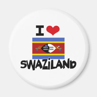 I HEART SWAZILAND MAGNET