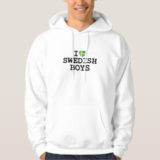 I Heart Swedish Boys Hoodie