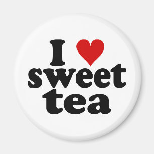 I Heart Sweet Tea Magnet