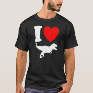 I Heart T Rex Dinosaur Tyrannosaurus Rex Love T-Shirt