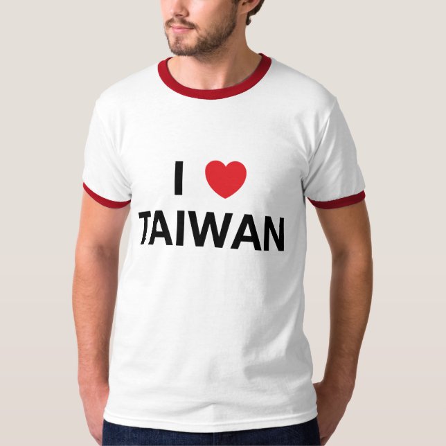 I HEART TAIWAN T-Shirt (Front)