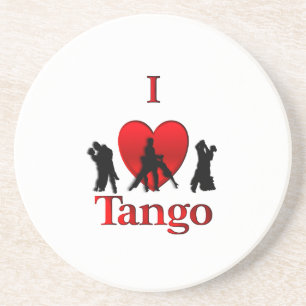 I Heart Tango Coaster