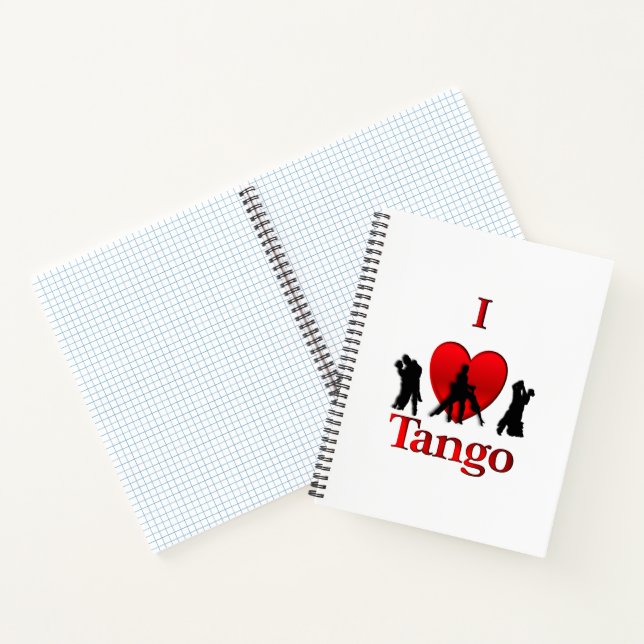 I Heart Tango Notebook (Inside)