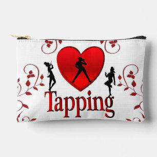 I Heart Tap Dance Accessory Pouch