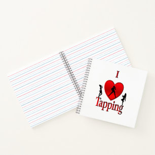 I Heart Tap Dance Notebook