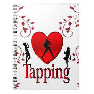 I Heart Tap Dance Notebook