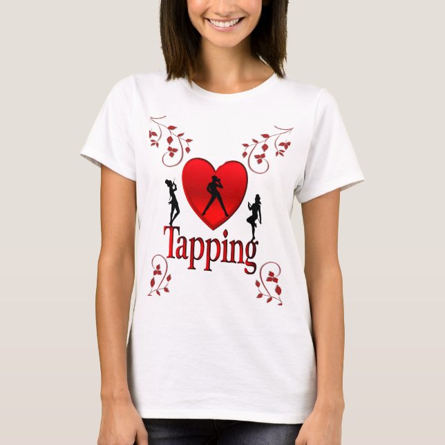 I Heart Tap Dance T-Shirt (Front)