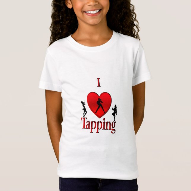 I Heart Tap Dance T-Shirt (Front)