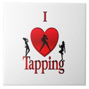 I Heart Tap Dance Tile