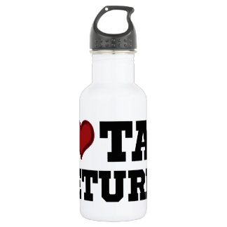 I Heart Tax Returns 532 Ml Water Bottle