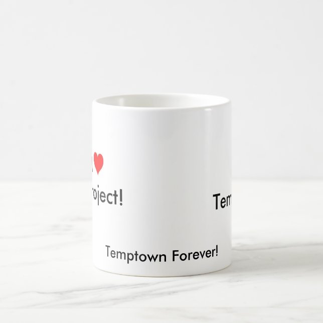 I (heart) Temptown Coffee Mug (Center)