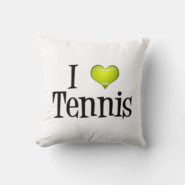 I Heart Tennis Cushion (Front)