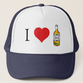 I heart tequila trucker hat