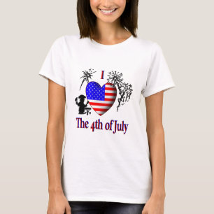 I Heart the 4th of July T-Shirt