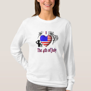 I Heart the 4th of July T-Shirt
