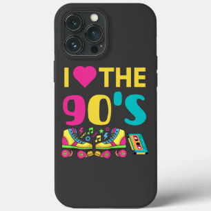 I Heart The 90 S, vintage retro 90s outfit iPhone 13 Pro Max Case