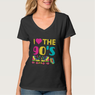 I Heart The 90 S, vintage retro 90s outfit T-Shirt