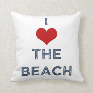 I Heart the Beach Pillow