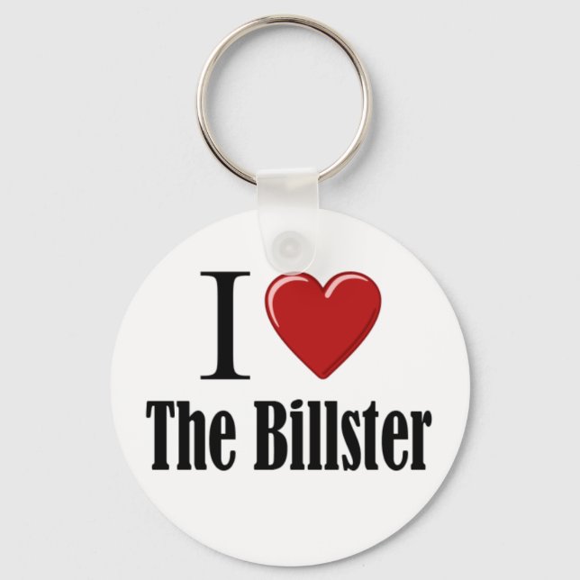 I Heart The Billster Key Ring (Front)