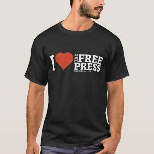 I Heart the Free Press Men's T-Shirt