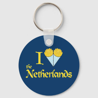 I Heart the Netherlands Key Ring