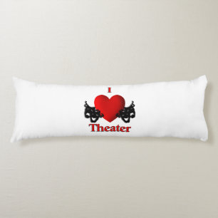 I Heart Theatre Body Cushion