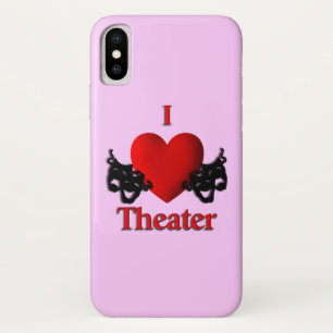 I Heart Theatre iPhone X Case