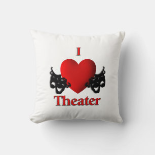 I Heart Theatre Cushion