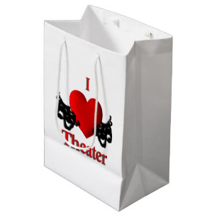 I Heart Theatre Medium Gift Bag