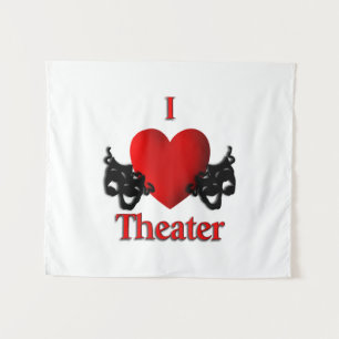 I Heart Theatre Tapestry