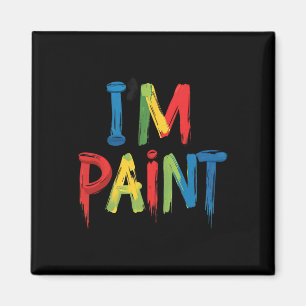 I Heart To Finger Paint I'm Paint Cute Couple Vale Magnet