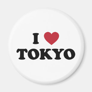 I Heart Tokyo Japan Magnet