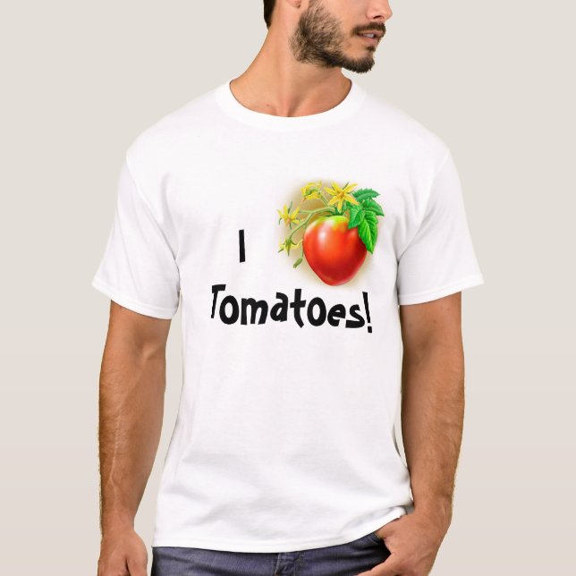 I Heart Tomatoes! T-Shirt (Front)