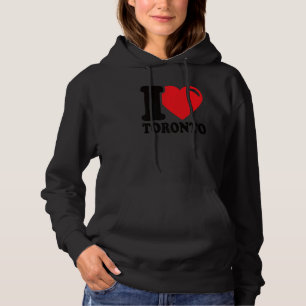 I Heart Toronto Beautiful Canadian City I Love Tor Hoodie