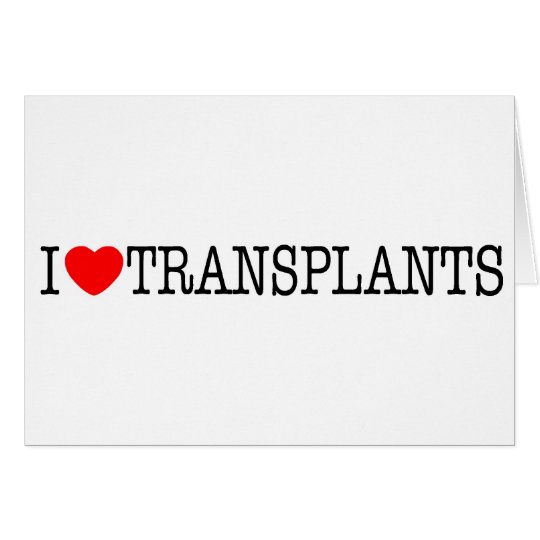 I heart Transplants Card