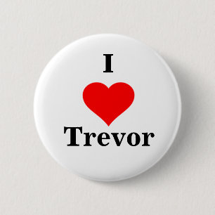 I Heart Trevor Button