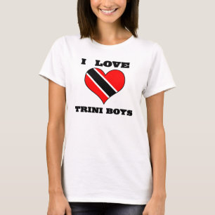 I Heart Trini Boys T-Shirt