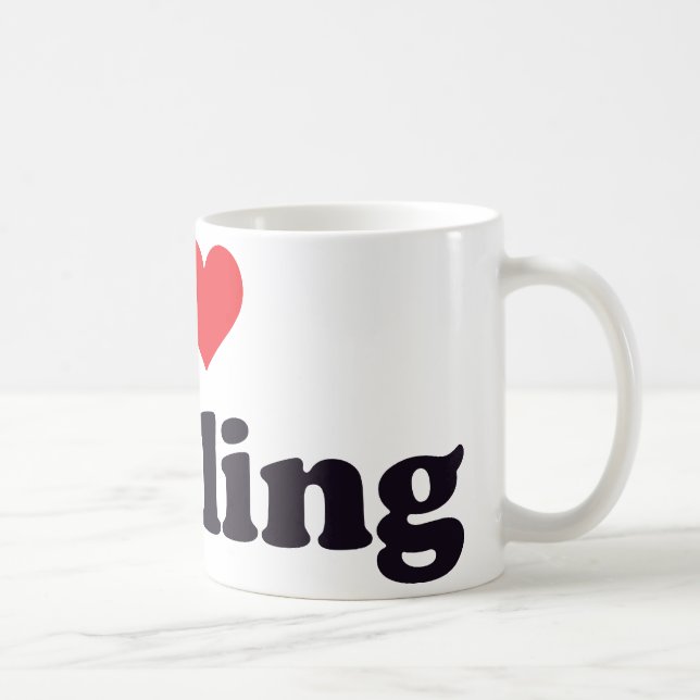 I Heart Trolling Coffee Mug (Right)