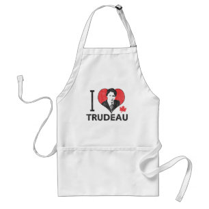 I Heart Trudeau Standard Apron