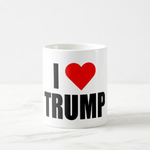 "I HEART TRUMP" COFFEE MUG