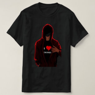 I Heart Twinks, LGBTQ+ Gay Daddy T-Shirt