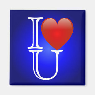 I Heart U Magnet