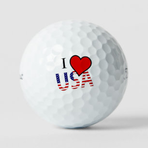 I Heart USA overlay tpv1 gbcnt Golf Balls