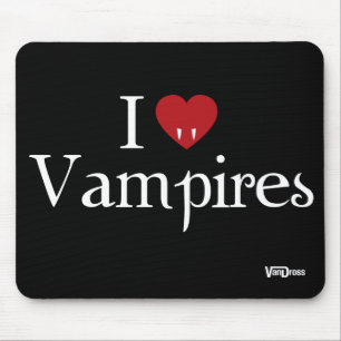I Heart Vampires Mousepad