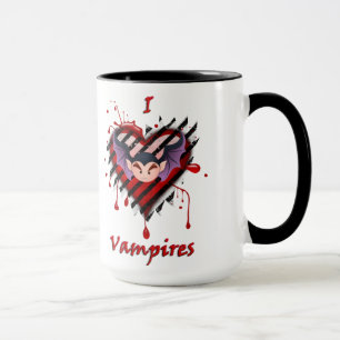 I Heart Vampires Mug