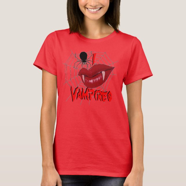 I Heart Vampires T-Shirt (Front)