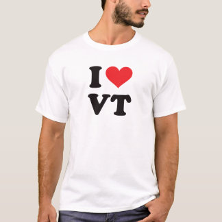 I Heart VT - Vermont T-Shirt
