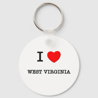 I HEART WEST VIRGINIA KEY RING